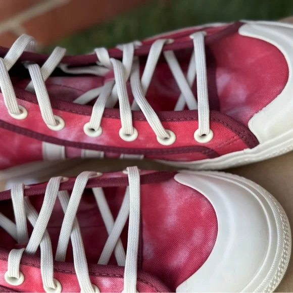 Adidas Nizza Hi RF Red Tie Dye Men’s 11.5 - Picture 9 of 14
